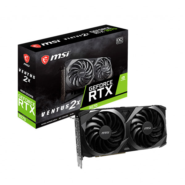 Msi RTX 3070 Ventus 2X OC 8GB Graphics Card